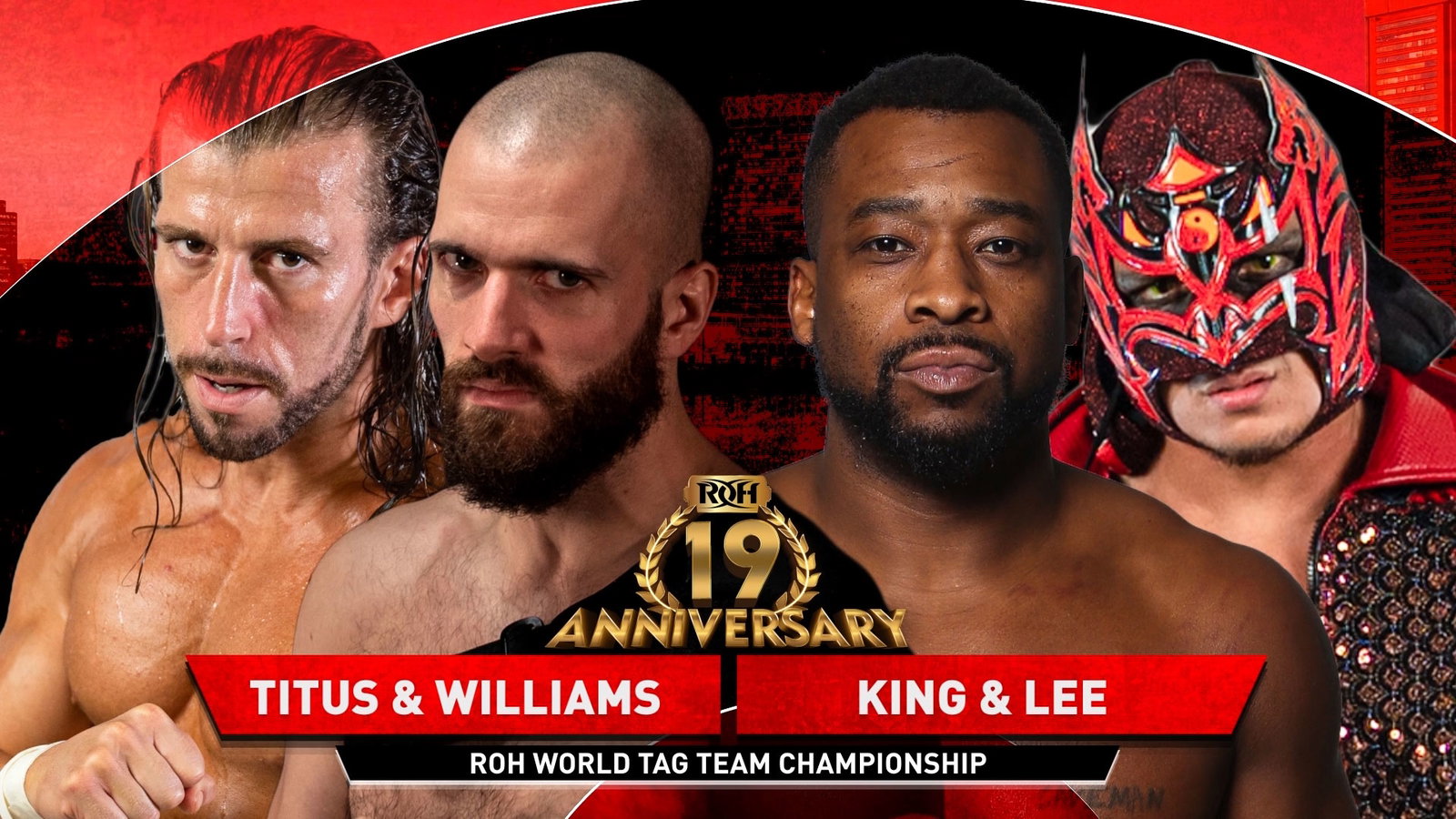 ROH Announces Tag Team Title Matchup For 19th Anniversary PPV