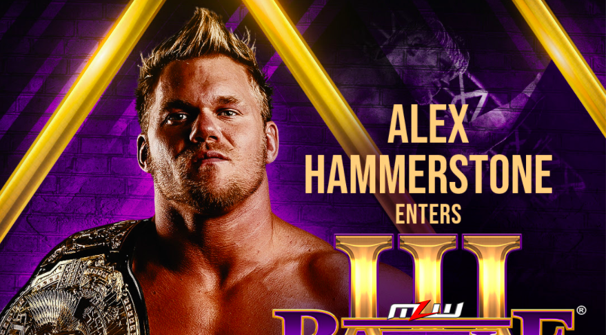 MLW Confirms Alexander Hammerstone For Battle Riot III