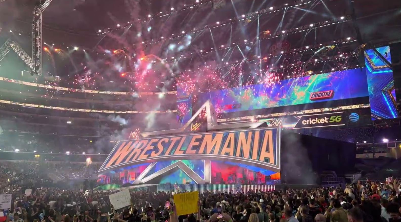 WWE Sued Over WrestleMania 38 Pyro Injury