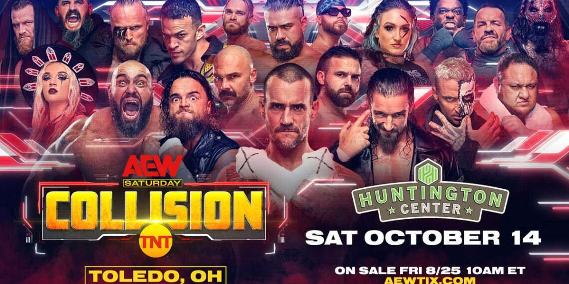 Aew Racing AEW Announces Collision Taping In Toledo This October
