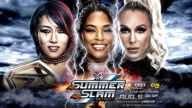 Asuka vs Bianca Belair vs. Charlotte Flair