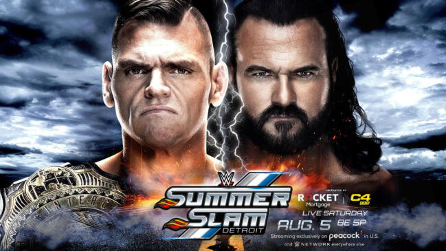 Summerslam 2023: Gunther vs. Drew McIntyre

