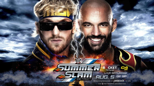 Summerslam 2023: Logan Paul vs. Ricochet