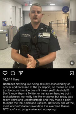Matt Riddle’s deleted post