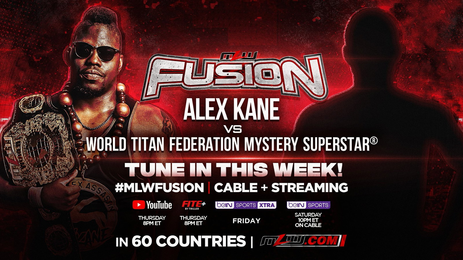 Watch October 5th Episode Of MLW Fusion: World Champion Alex Kane In Action