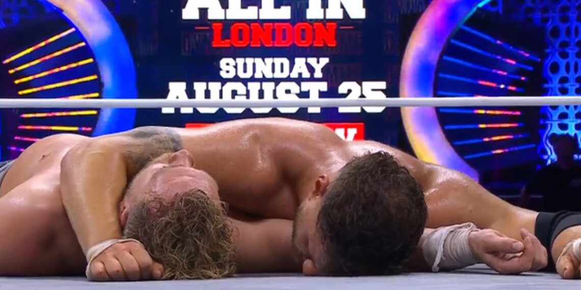 MJF and Will Ospreay grappled for nearly an hour at Dynamite on July 17. MJF eeked out a win in the dying seconds to avoid a time limit draw to win the AEW International Championship.