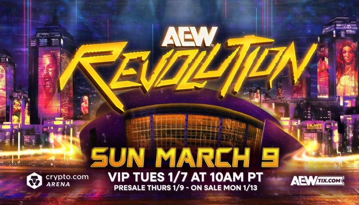 Spoilers For Two Big Matches Added To AEW Revolution 2025, AEW Announces Return To Australia In 2026