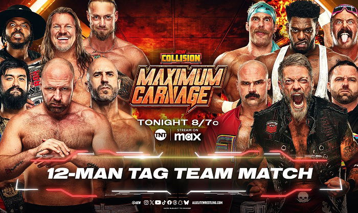 AEW Collision “Maximum Carnage” Results