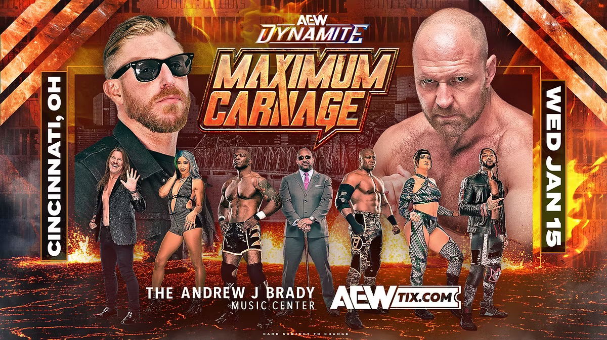 AEW Dynamite “Maximum Carnage” Results