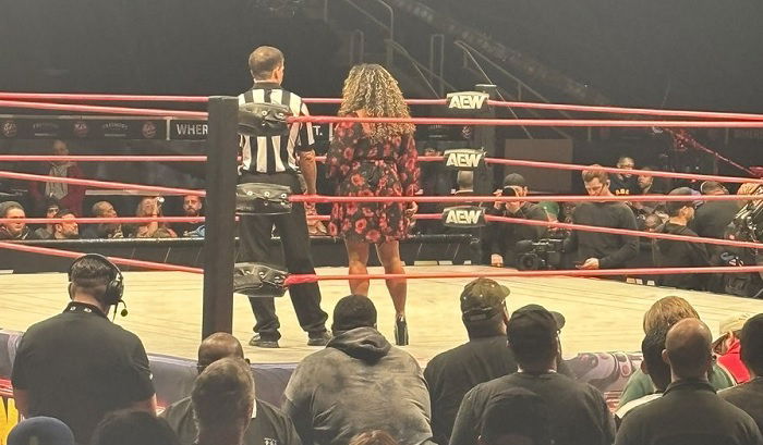 Photos Of Former WWE Ring Announcer Working Match At AEW Collision In Charlotte, N.C. On Jan. 4