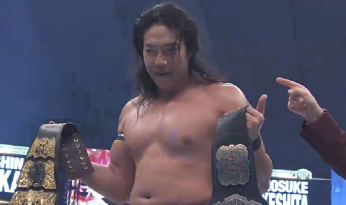 Konosuke Takeshita Captures Second Title At NJPW Wrestle Kingdom 19