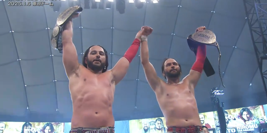 The Young Bucks Are Your New IWGP Heavyweight Tag Team Champions, Konosuke Takeshita Signs With NJPW