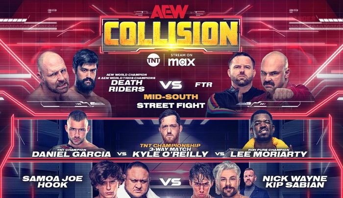 AEW Collision Preview For Tonight’s Show In Huntsville, AL. (2/1/2025)