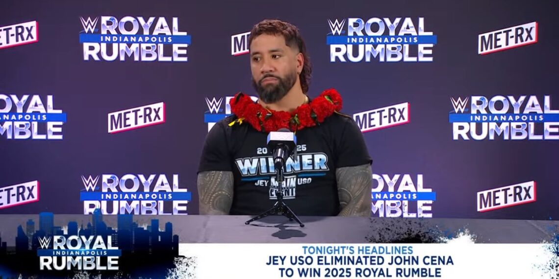 Jey Uso Wins 2025 Men's Royal Rumble Match, Order Of Entry/Eliminations