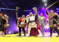 El Hijo del Vikingo, centre, during his 833 day reign as the AAA Mega Champion. During his world title reign he defended his championship 23 times before vacating it due to injury. Credit: AAA