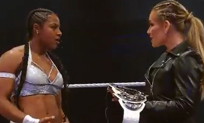 First-Ever WWE EVOLVE Women’s Champion Crowned On May 28, Women’s Wrestling Legend Presents Her With Title