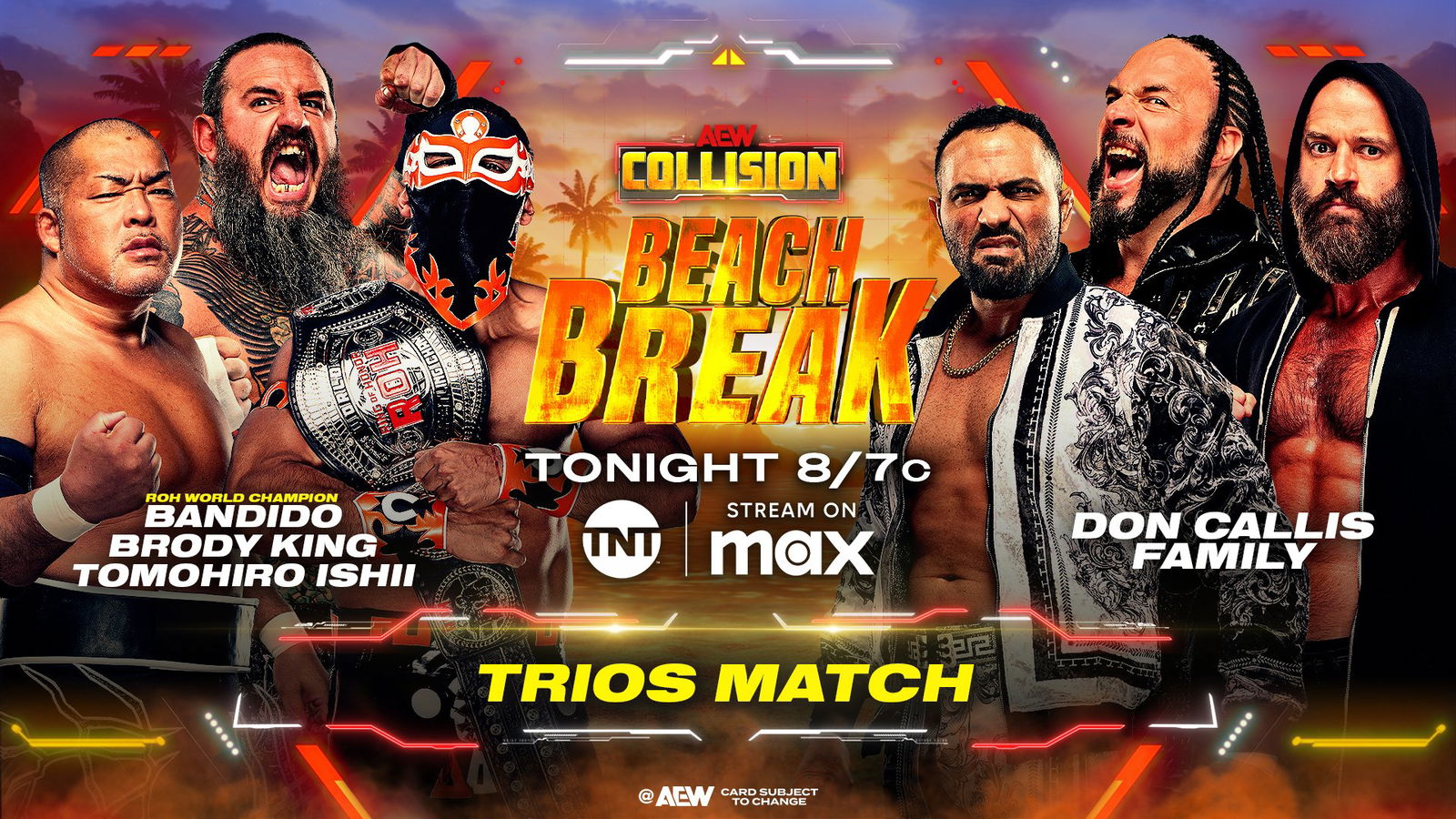 AEW Collision Beach Break 2025