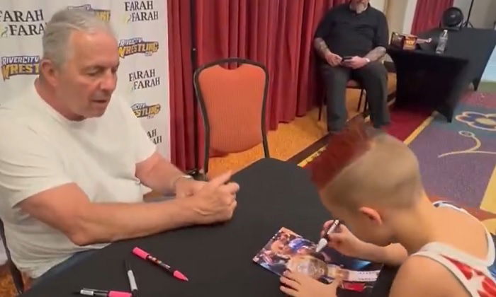 Find Out Why Bret Hart Asks Young Fan For His Autograph (Video), Ref Charles Robinson Ok After WWE NOC, Jade Cargill/Asuka