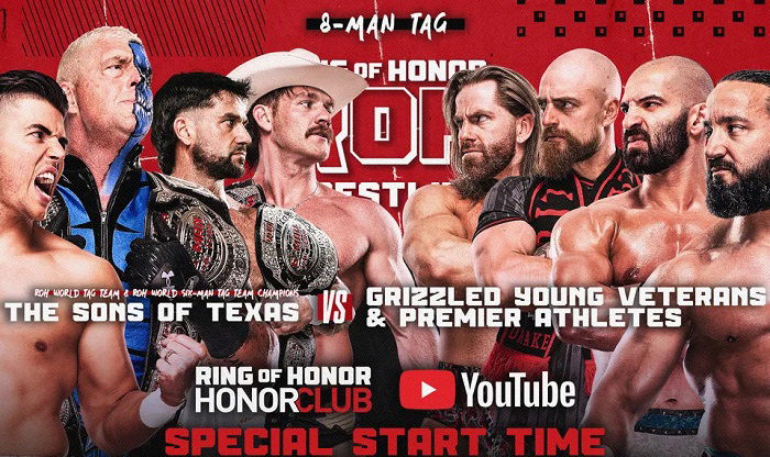 ROH On HonorClub Results 7/10/25