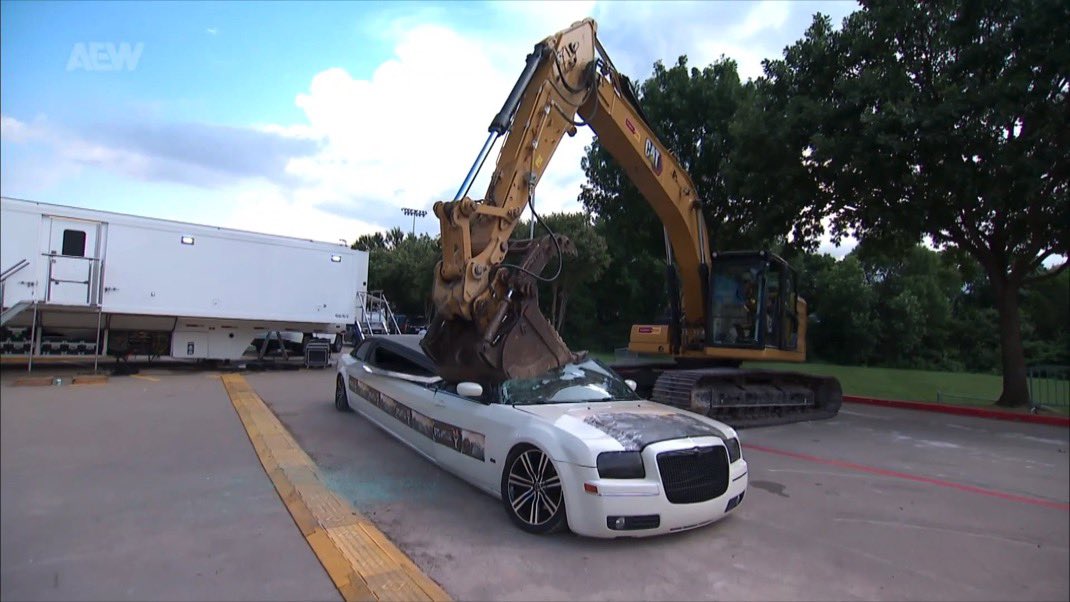 Swerve Strickland Destroys The Young Bucks’ Limo With An Excavator On Dynamite, MJF References The Late Jay Briscoe On Dynamite