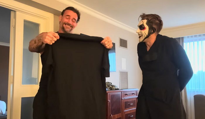 CM Punk Gives Epic Reaction To Hilarious Surprise Gift Danhausen Gives Him In Latest ‘Vloghausen’ Video