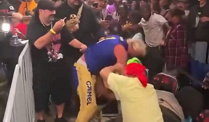 Former WWE Superstar Attacks Co-Host Of ‘The Joe Budden Podcast’ At 4th Rope Pro Wrestling Event (Video)