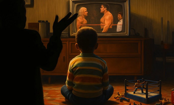 (Photo Credit: DAMN! Why Do You Want to Be a Wrestler? by Jay Tha Gawd)