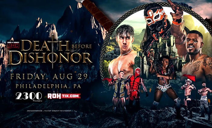 Big World Title Main Event Announced For ROH Death Before Dishonor 2025 On August 29 In Philadelphia, PA.