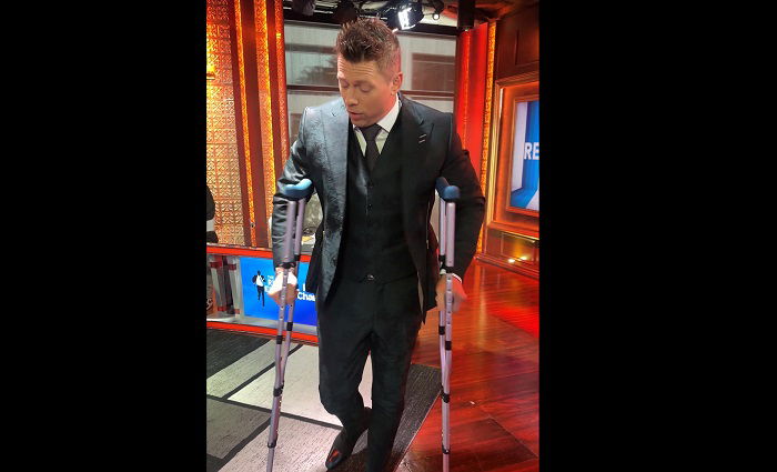 The Miz Appears In Video On Crutches, Teases “Big Unfortunate News” Announcement Later Today