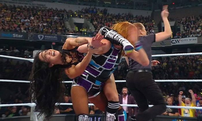 Internal Reaction To AJ Lee’s First Match Back, Jey Uso Injured, Becky Lynch Praised