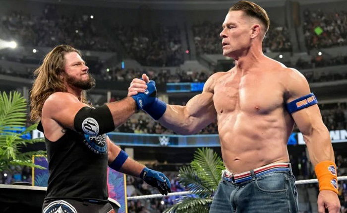 John Cena Pays Tribute To AJ Styles, WWE Departure Today, Braun Strowman Hospitalized, AJ Lee & CM Punk John Cena Pays Tribute To AJ Styles, WWE Departure Today, Braun Strowman Hospitalized, AJ Lee & CM Punk