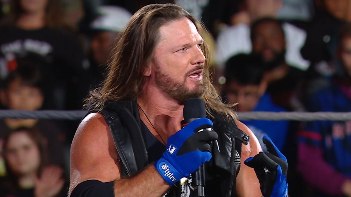 AJ Styles Appears To Go Off-Script During RAW Commercial Break