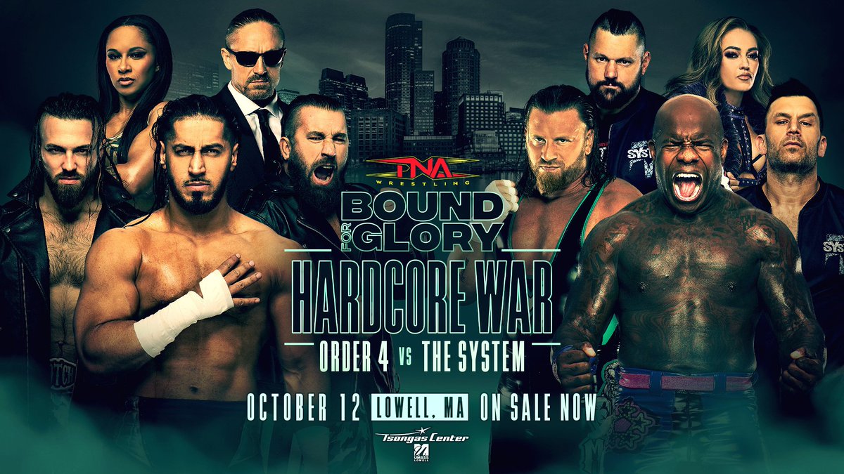 The System vs. Order 4 Set For ‘Hardcore War’ At TNA Bound For Glory On October 12