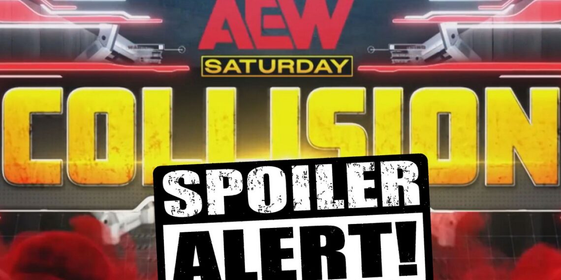 AEW Collision Spoilers | Source: AEW
