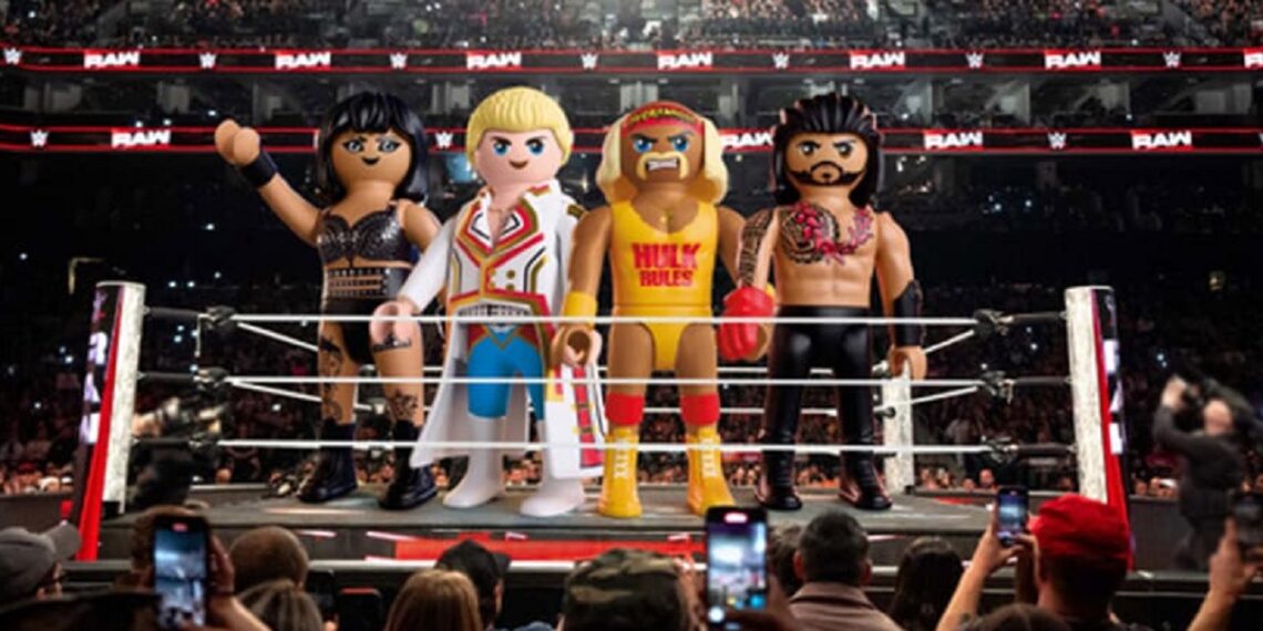 Playmobil, WWE announce global licensing partnership | Source: Playmobil & WWE