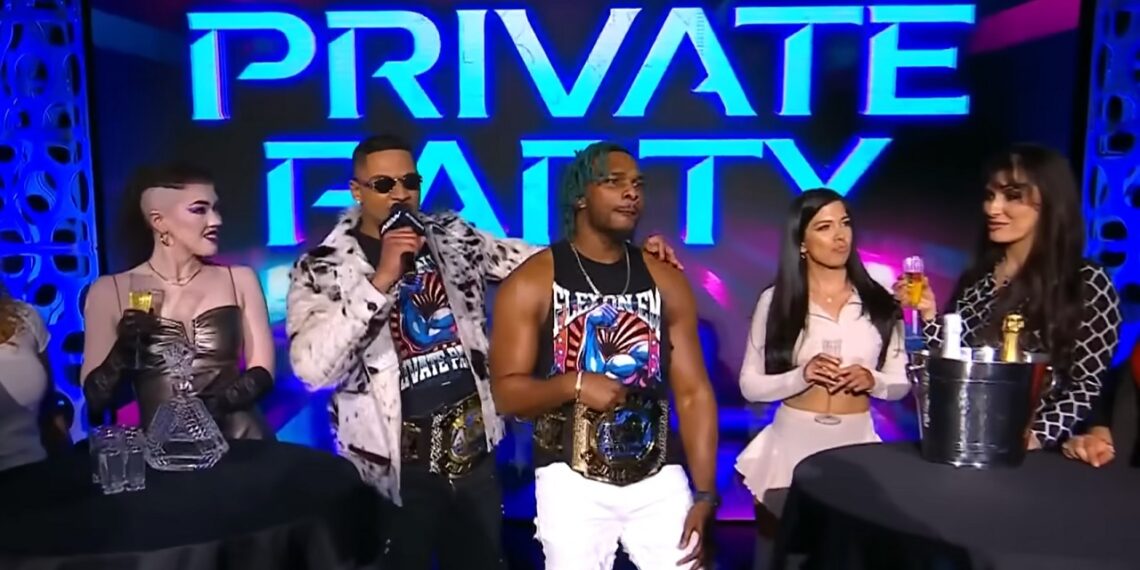 Private Party duo Isiah Kassidy and Marq Quen | Source: AEW