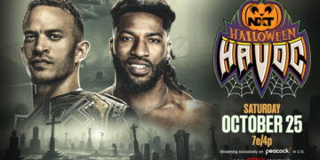 Ricky Saints defends NXT title against Trick Williams at NXT Halloween Havoc 2025 | Source: WWE.com