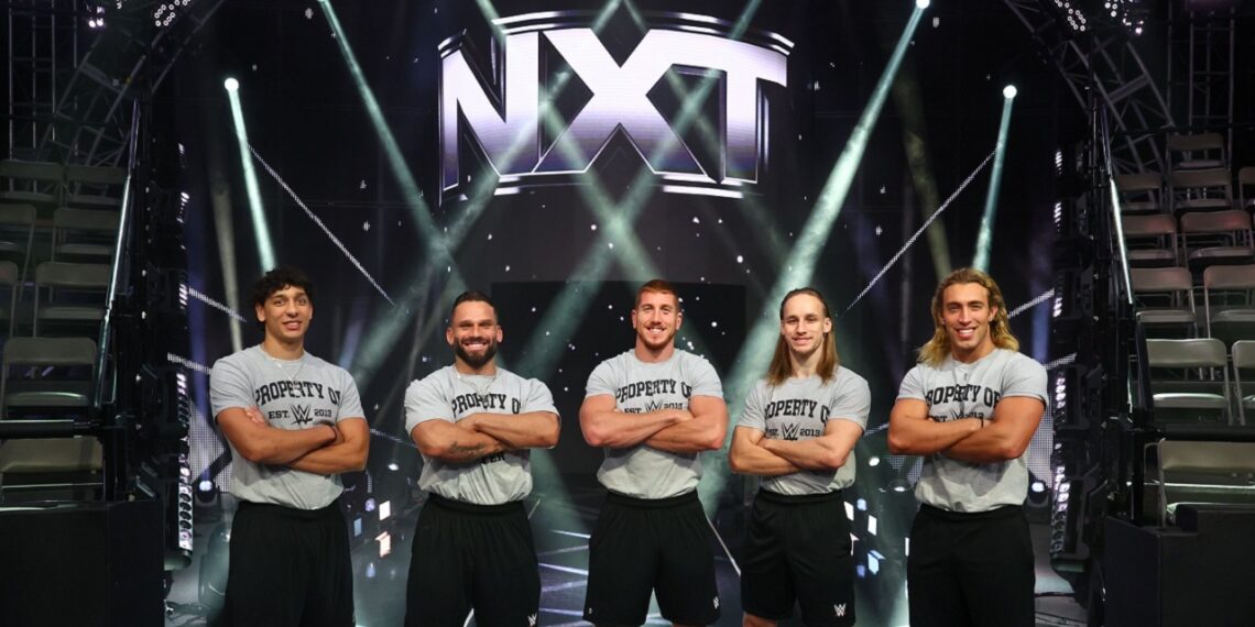 WWE Performance Center rookie class for October 2025 | Source: @WWENXT on X