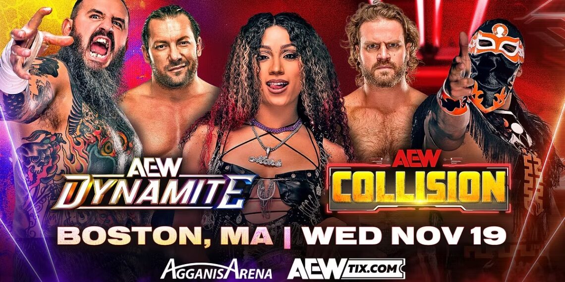 3-Hour AEW Dynamite and Collision from Boston, MA. on November 19, 2025 | Source: All Elite Wrestling