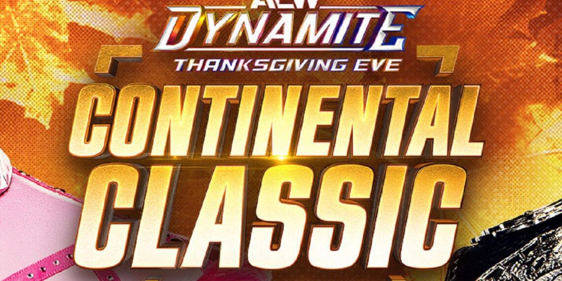 AEW Continental Classic kicks off on AEW Dynamite on Thanksgiving Eve | Source: All Elite Wrestling