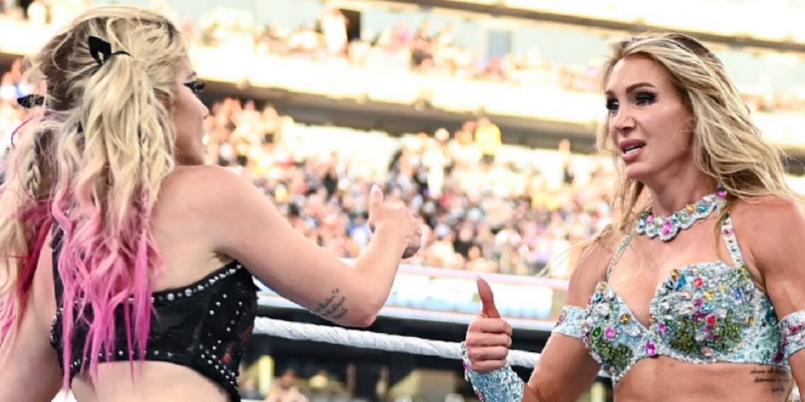 Alexa Bliss and Charlotte Flair | Source: WWE