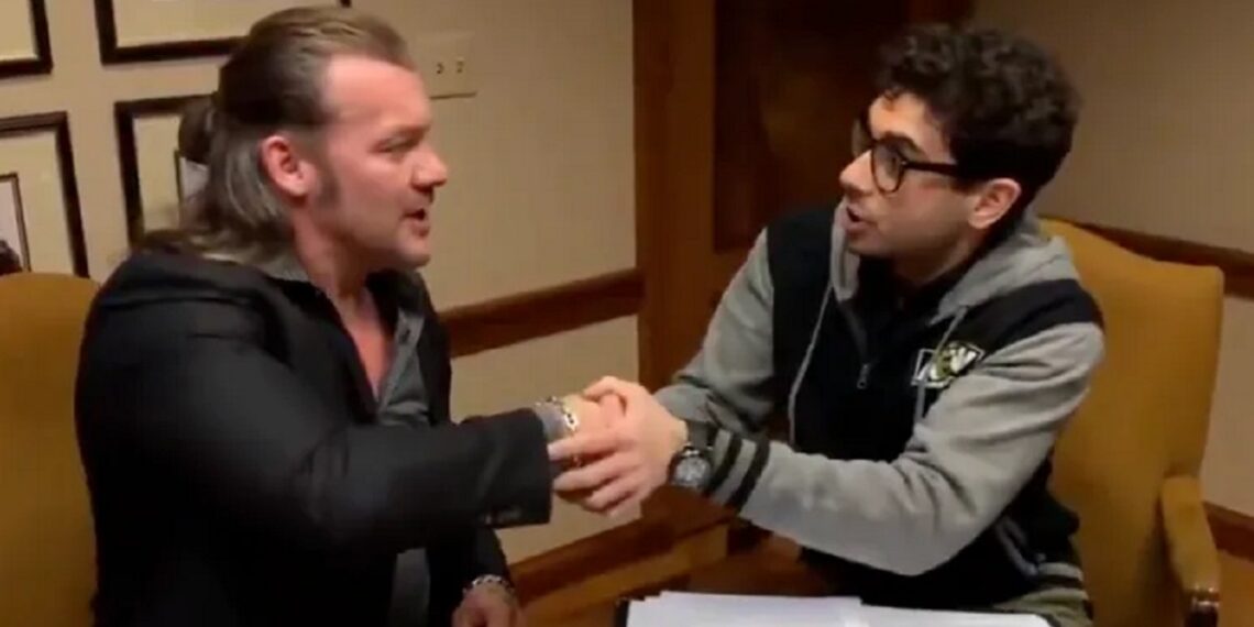 Chris Jericho and Tony Khan | Source: AEW