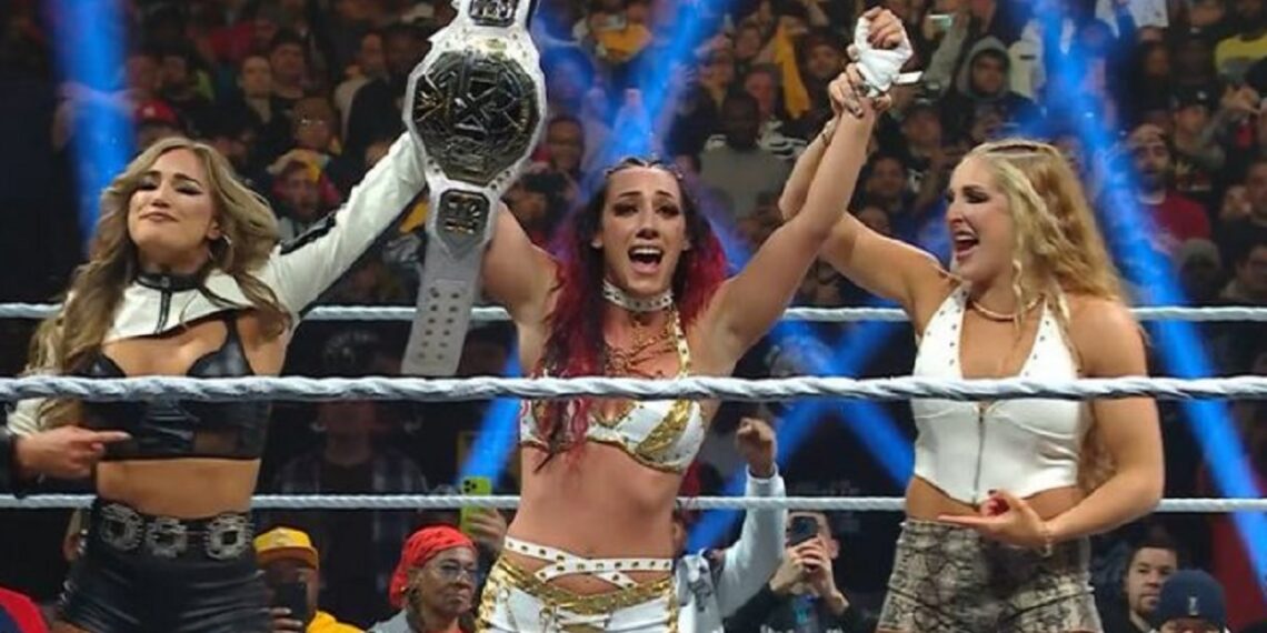 Jacy Jane recaptures the NXT Women's title | Source: WWE