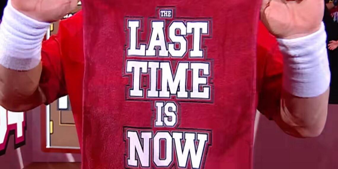 "The Last Time Is Now" with John Cena | Source: WWE