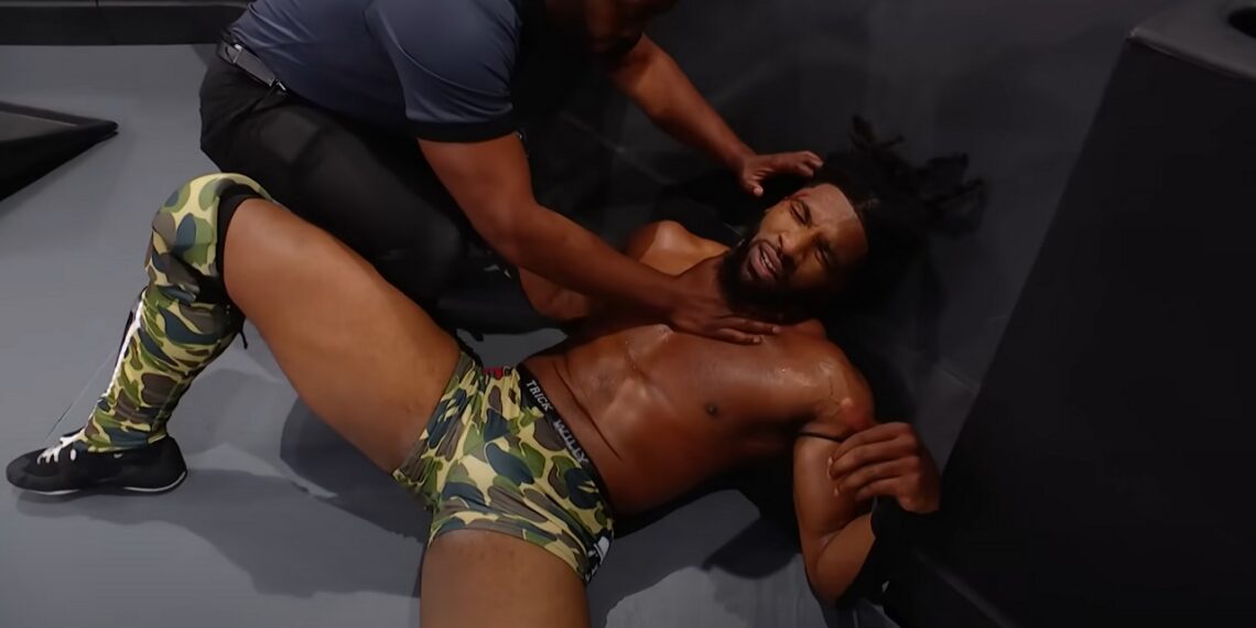 Trick Williams injured on 11/11 WWE NXT | Source: WWE