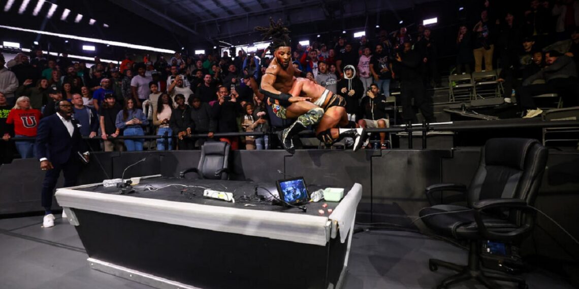 Ricky Saints vs. Trick Williams from WWE NXT on Nov. 11, 2025 | Source: WWE.com