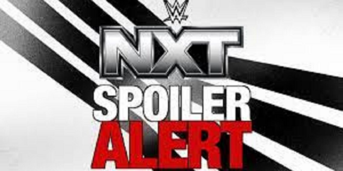 WWE NXT Spoilers