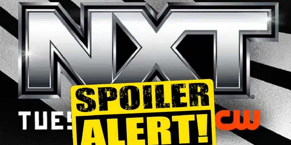 WWE NXT Spoilers