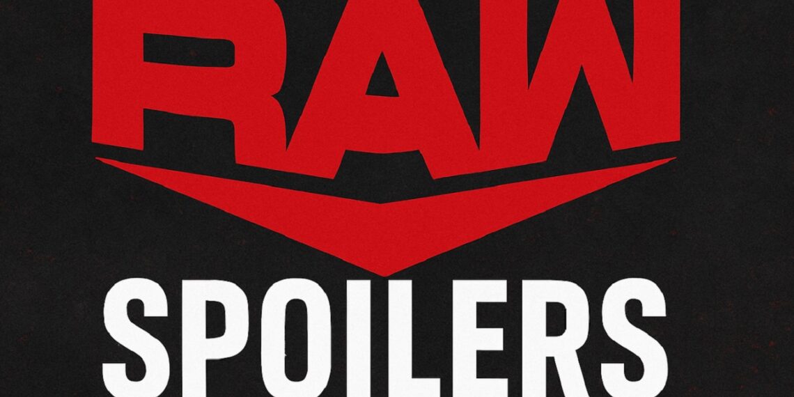 WWE Raw Spoilers | Source: WrestlingHeadlines.com