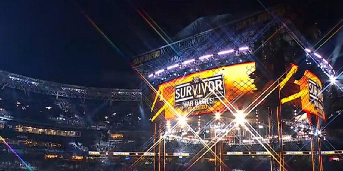 WWE Survivor Series: WarGames at Petco Park in San Diego, CA. | Source: WWE